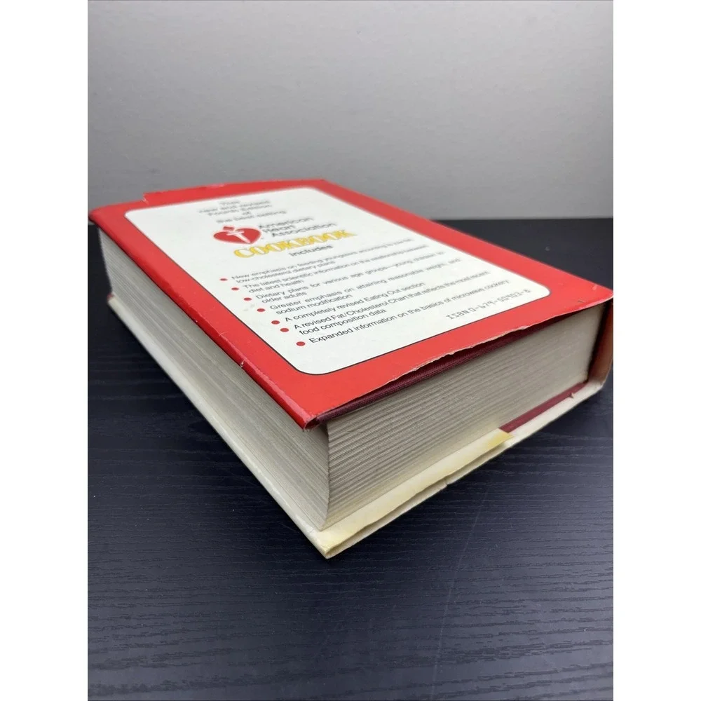 American Heart Association Cookbook 4th Edition Vintage Healthy Recipes Book